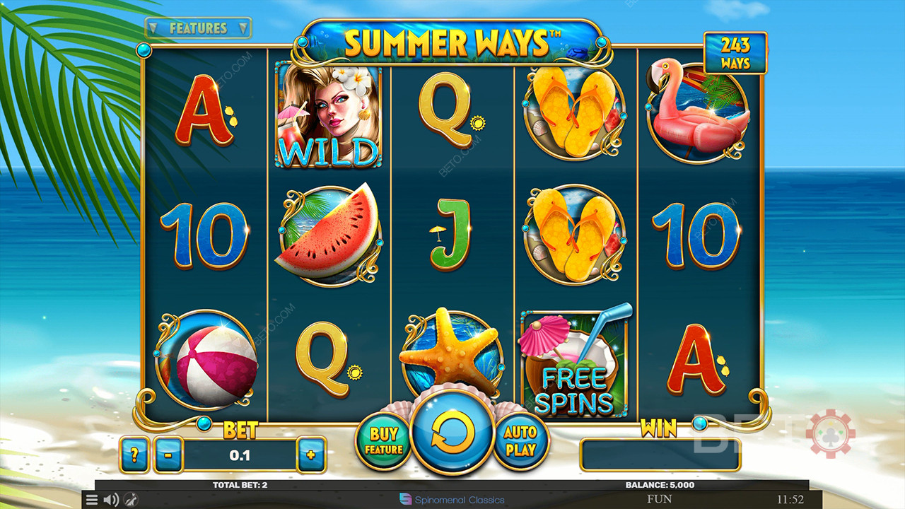 Summer Ways Recenzia od BETO Slots