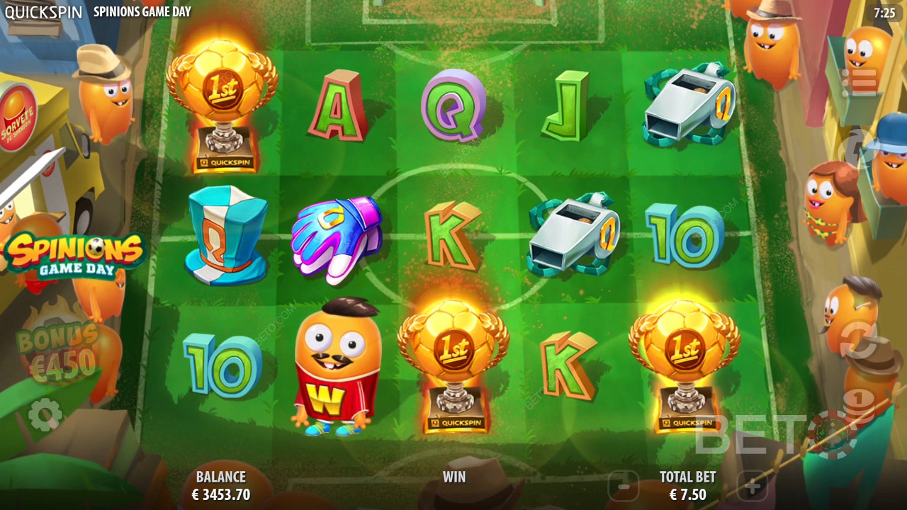 Spinions Game Day Hrať Zadarmo