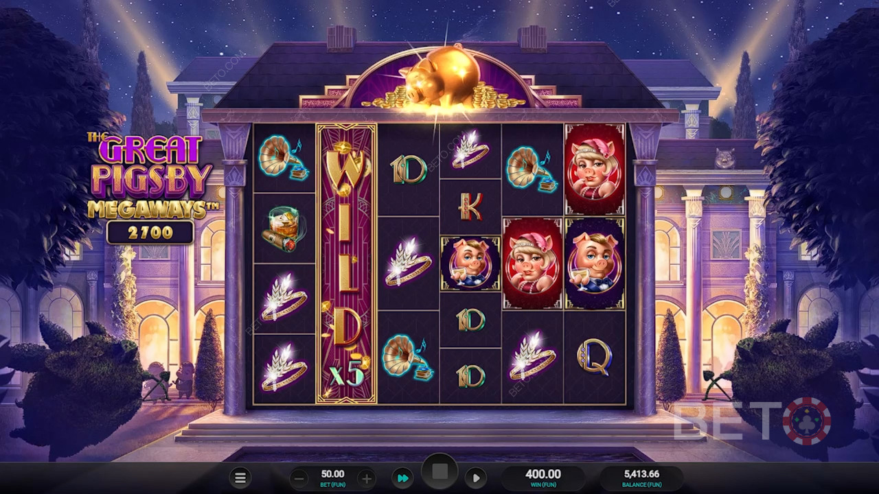 Veľká Pigsby Megaways Recenzia od BETO Slots