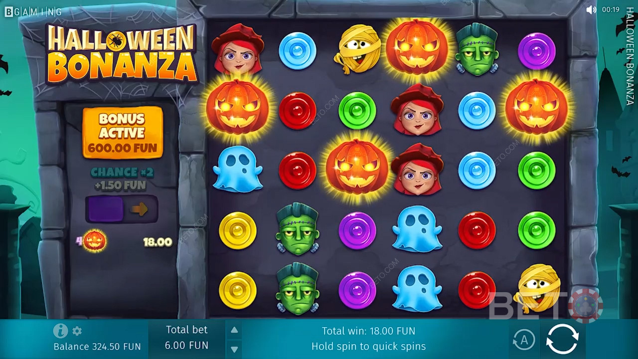 Halloween Bonanza Recenzia od BETO Slots
