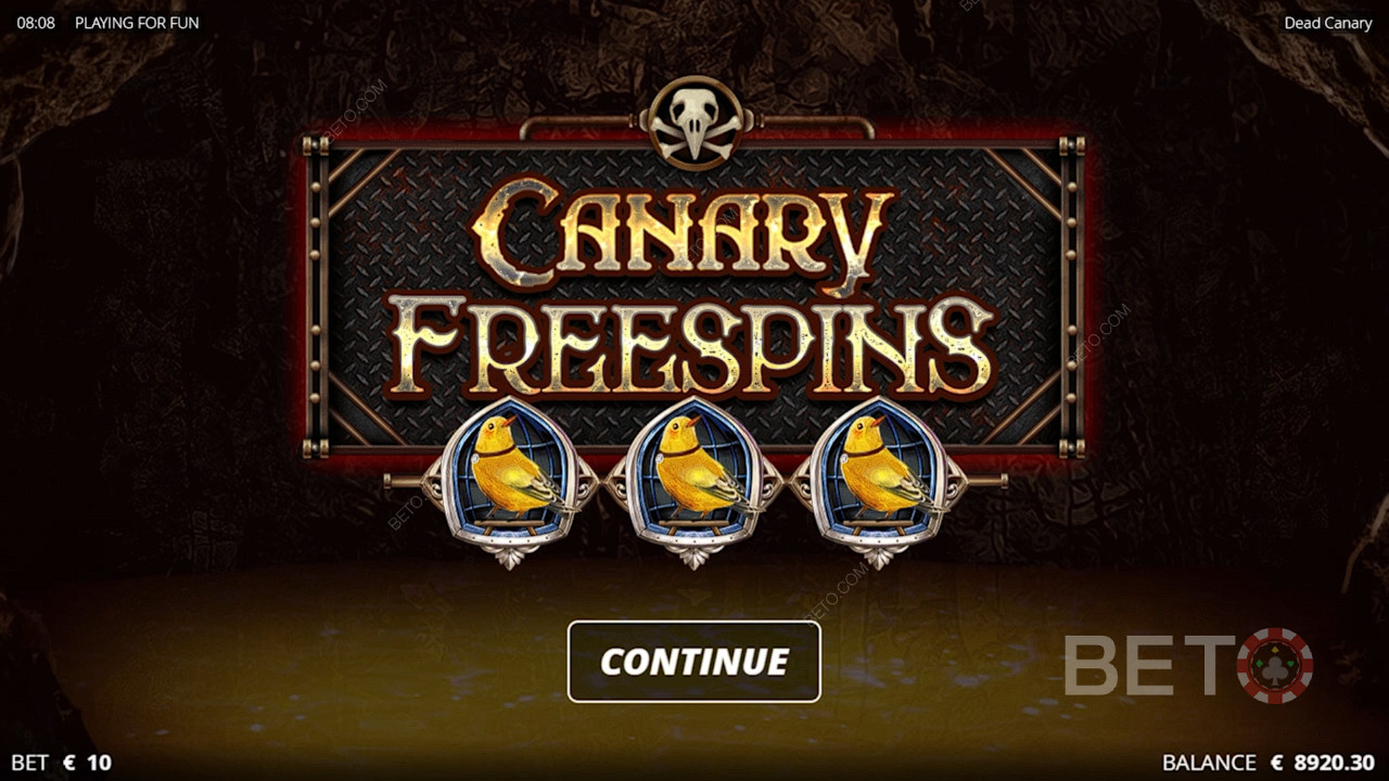 Kanárik Free Spins je jednoducho najsilnejšou funkciou tejto kasínovej hry.