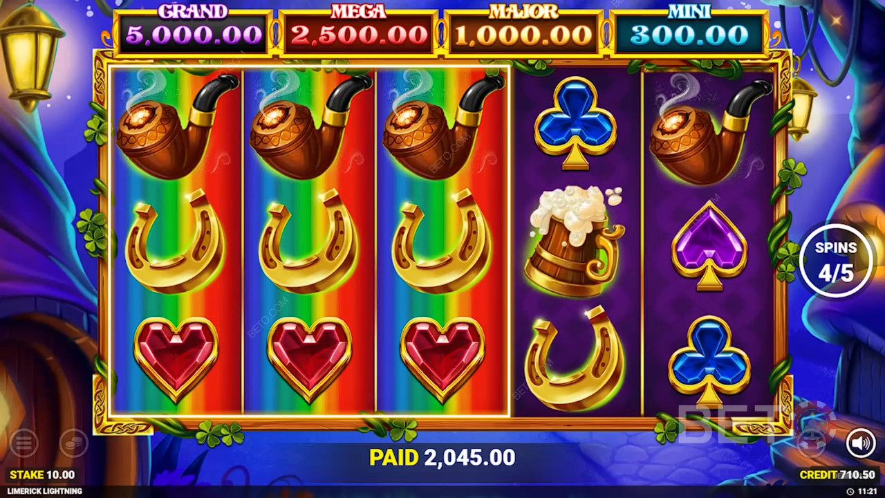 Limerick Lightning Recenzia od BETO Slots