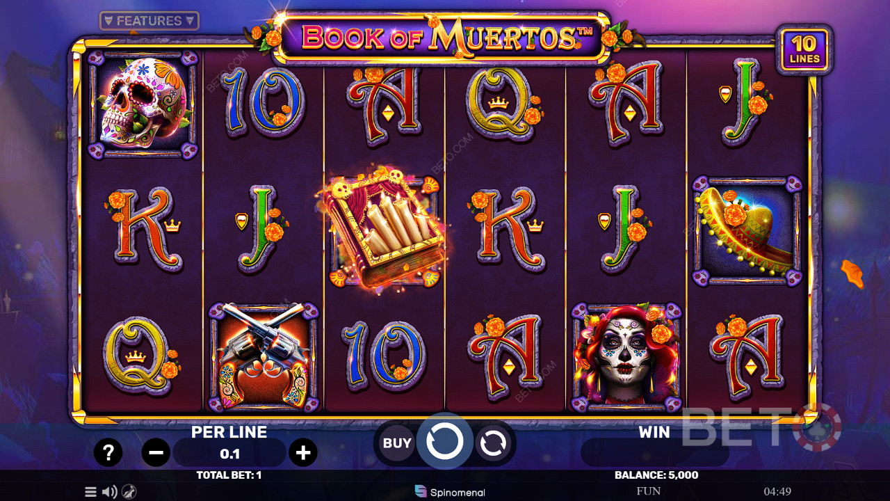 Book of Muertos Recenzia od BETO Slots