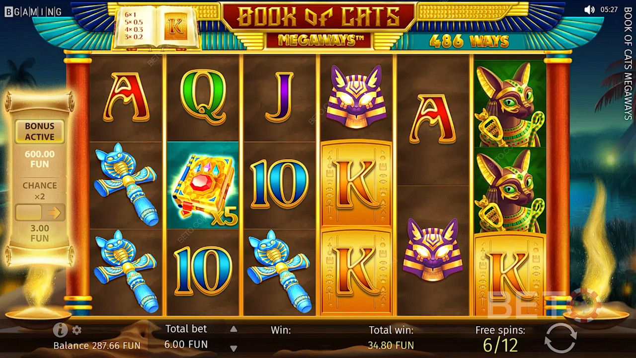 Book of Cats Megaways Hrať Zadarmo