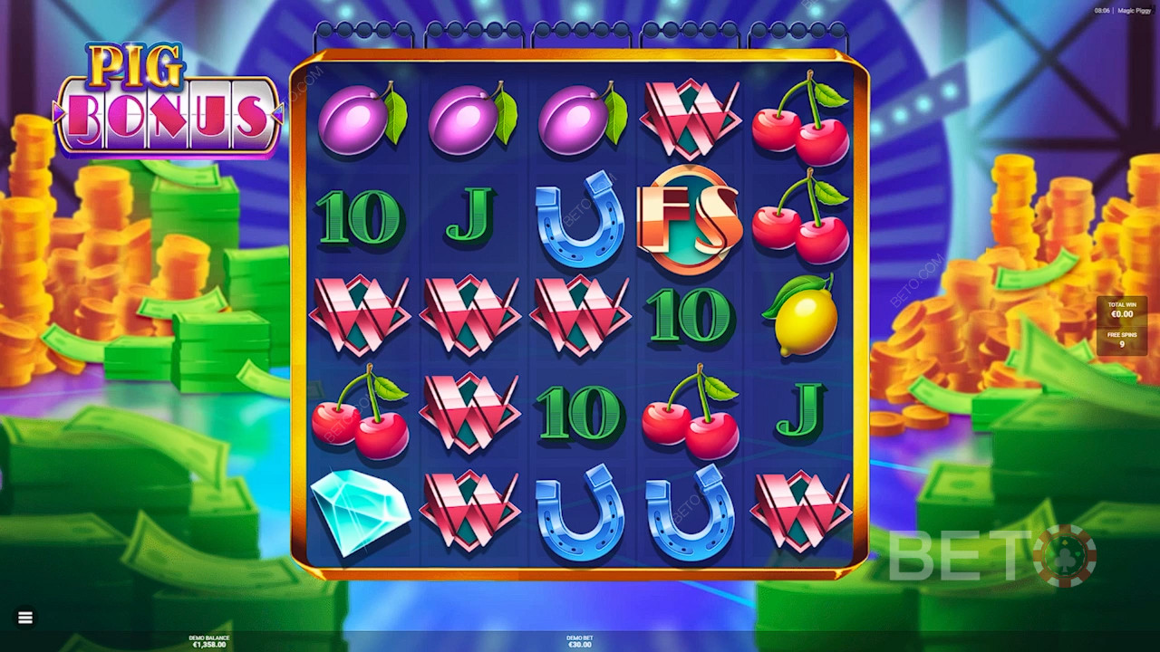 Vyhrajte 7 500x Vašu stávku v online automate Magic Piggy!