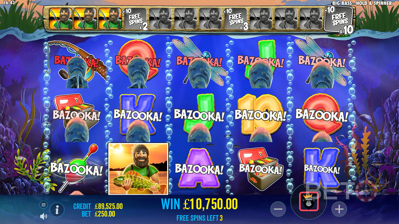 Big Bass Bonanza Hold and Spinner Recenzia od BETO Slots