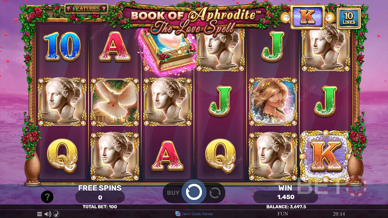 Book Of Aphrodite - The Love Spell Hrať Zadarmo