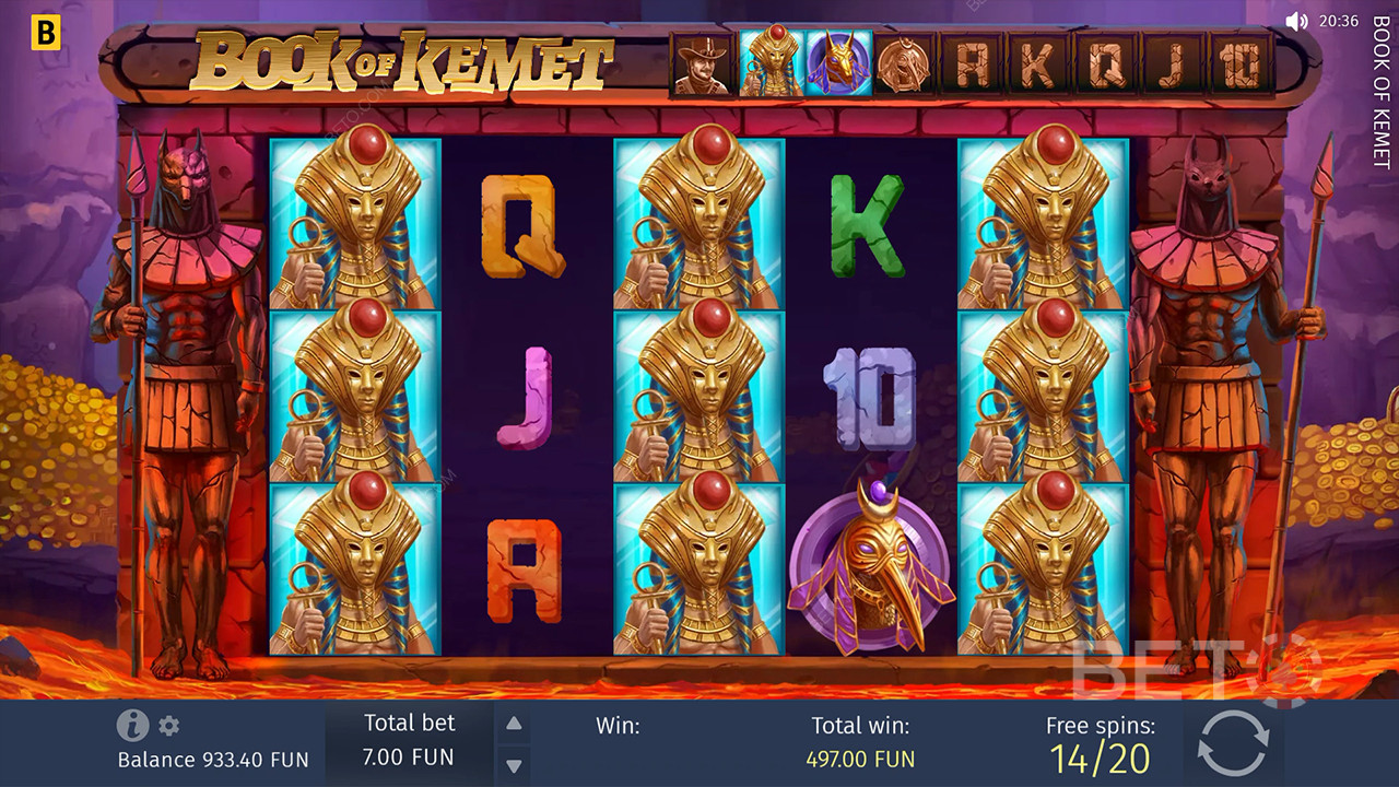 Book of Kemet Recenzia od BETO Slots