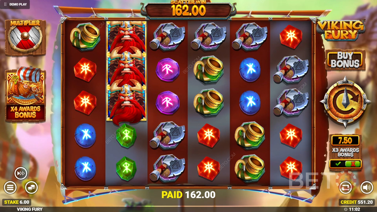 Viking Fury Spinfinity Recenzia od BETO Slots