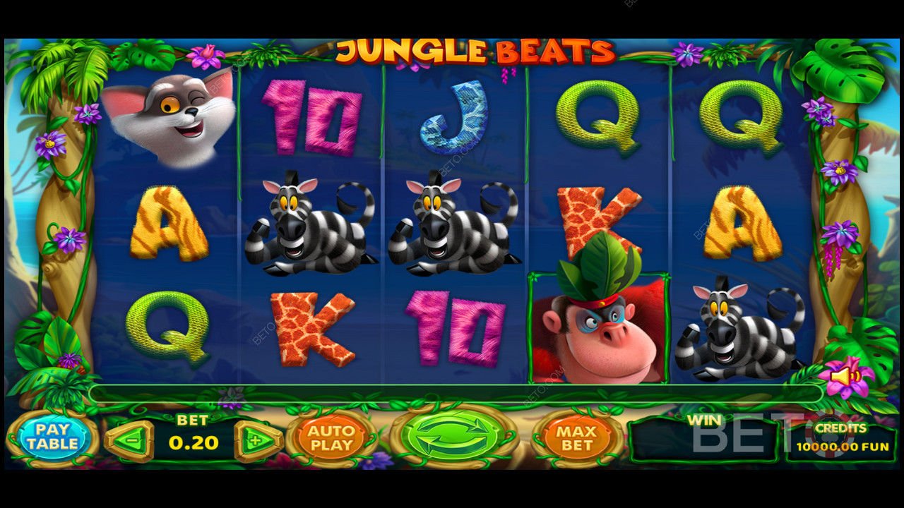 Jungle Beats Hrať Zadarmo