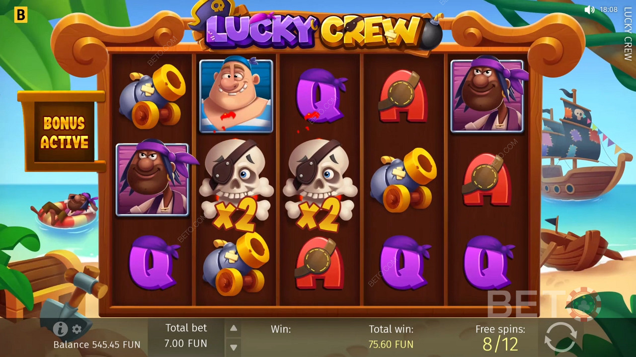 Lucky Crew Recenzia od BETO Slots