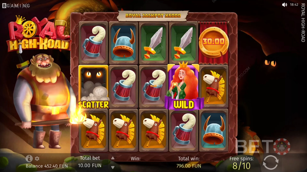 Royal High-Road Recenzia od BETO Slots