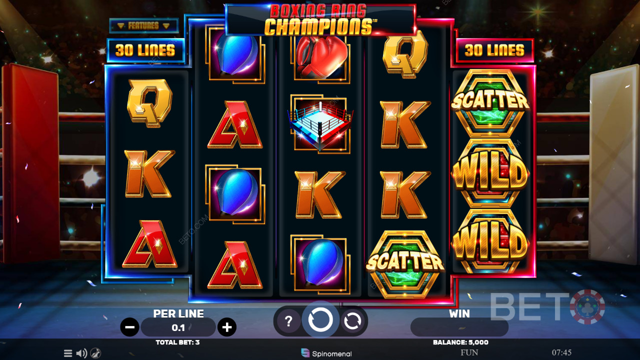 Boxerský ring Champions Review by BETO Slots
