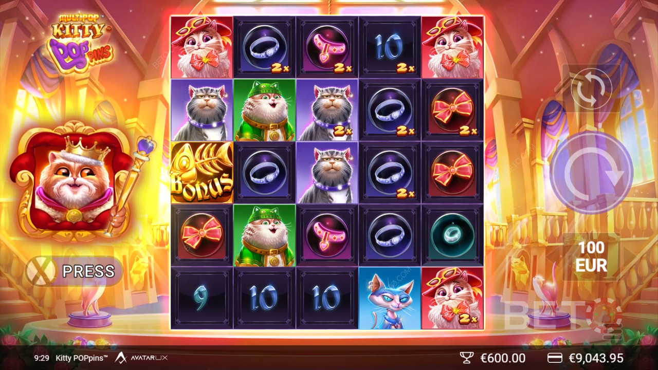 Kitty POPpins Recenzia od BETO Slots