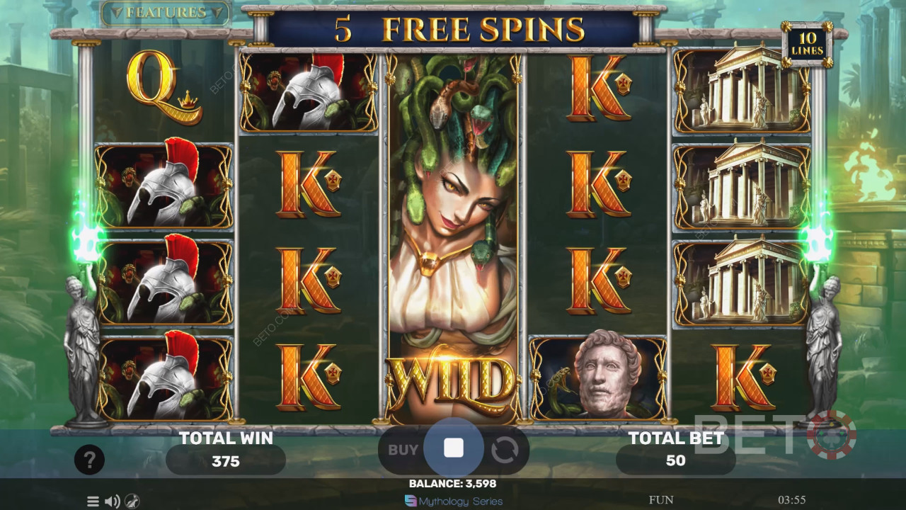 Príbeh Medúzy II Recenzia od BETO Slots