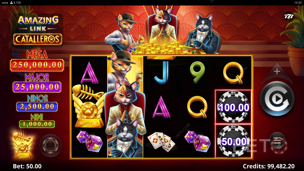 Úžasný odkaz Catalleros Recenzia od BETO Slots