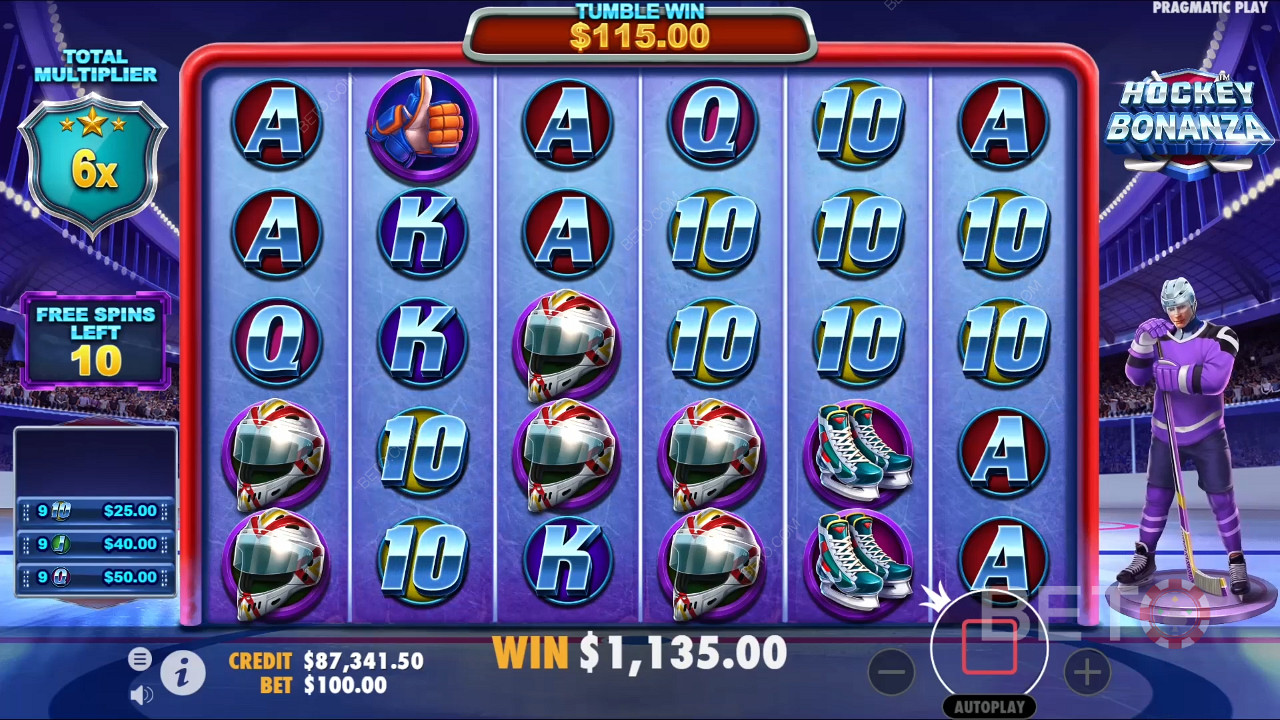 Hokejová Bonanza Recenzia od BETO Slots