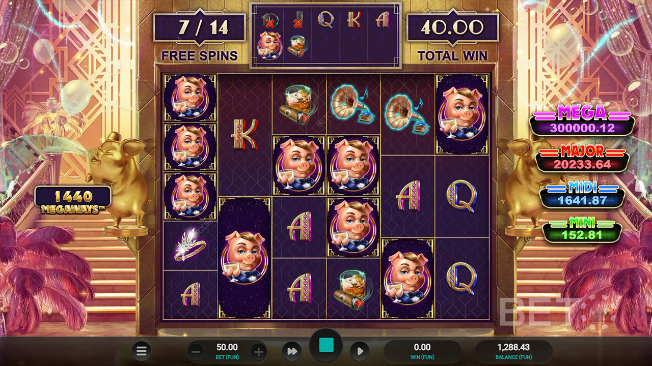 The Great Pigsby Megapays Recenzia od BETO Slots