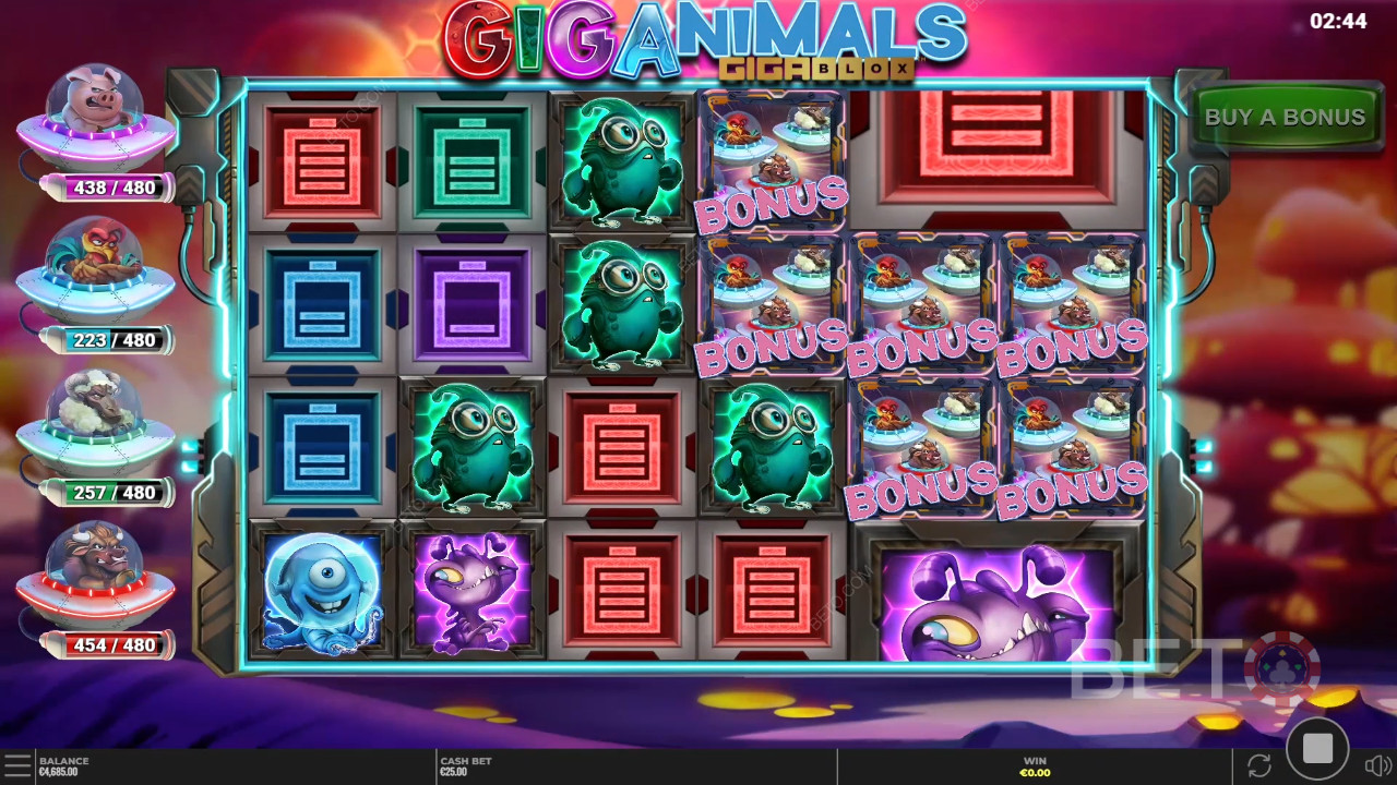 Giganimals Gigablox Recenzia od BETO Slots