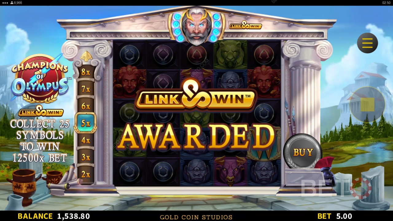 Recenzia Champions of Olympus od BETO Slots