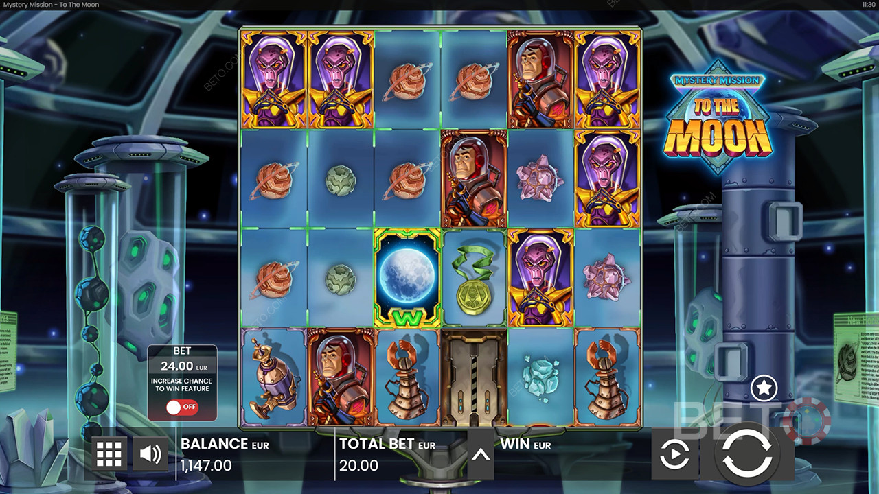 Mystery Mission to the Moon Recenzia od BETO Slots