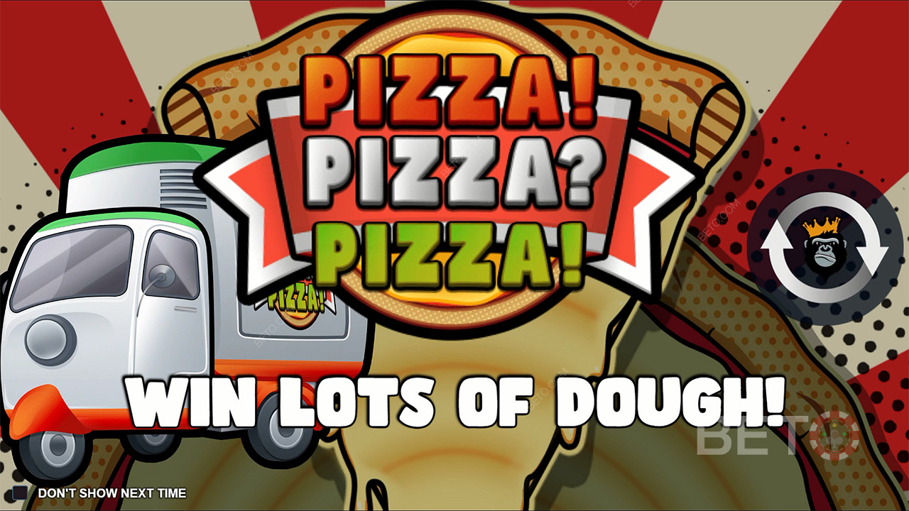 Získajte maximálnu výhru viac ako 7 000-násobok vašej stávky v Pizza! Pizza? Pizza!