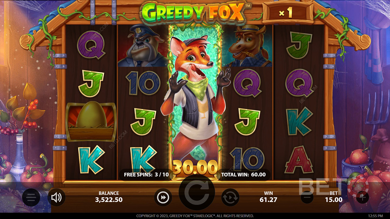 Greedy Fox Recenzia od BETO Slots