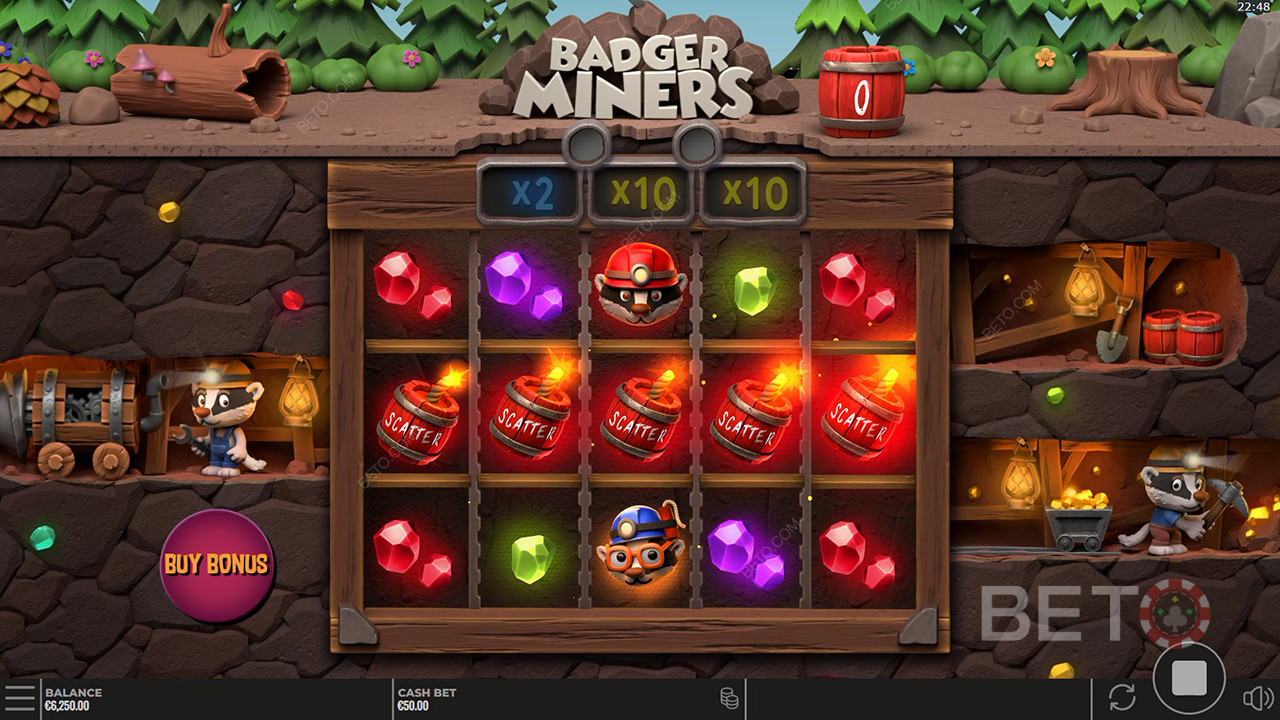 Badger Miners Recenzia od BETO Slots