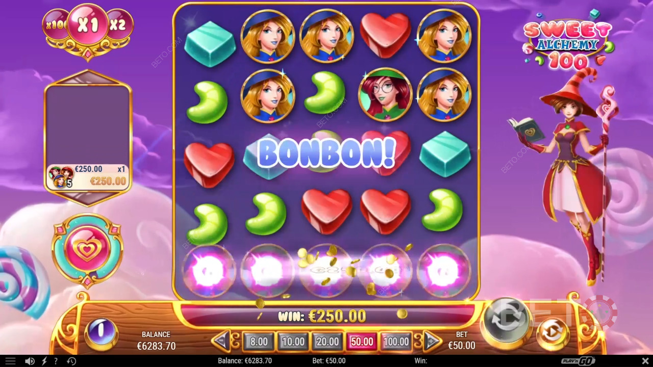 Sweet Alchemy 100 Recenzia od BETO Slots