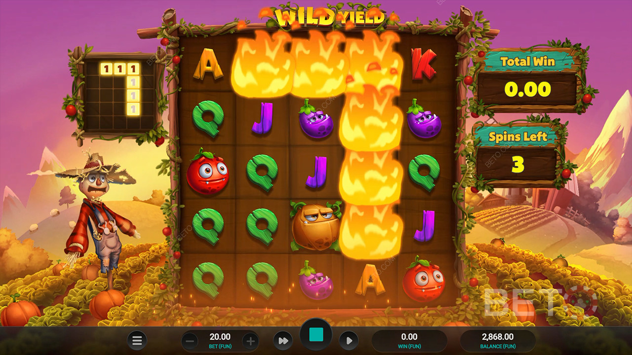 Divoký výnos Recenzia od BETO Slots
