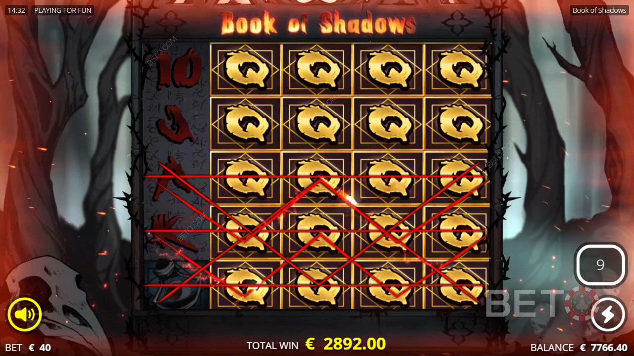 Špeciálne rozširujúce symboly udeľujú šialené výhry v bonusovej hre Free Spins