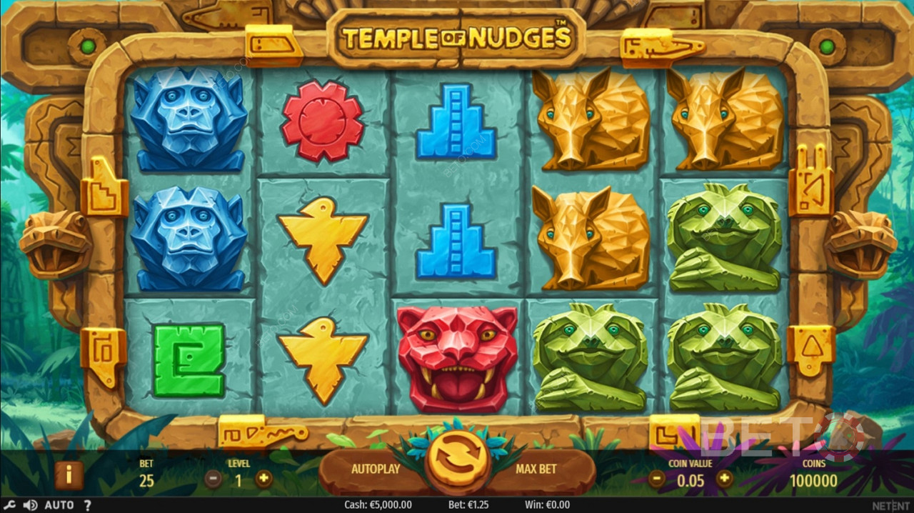 Online automat Temple of Nudges
