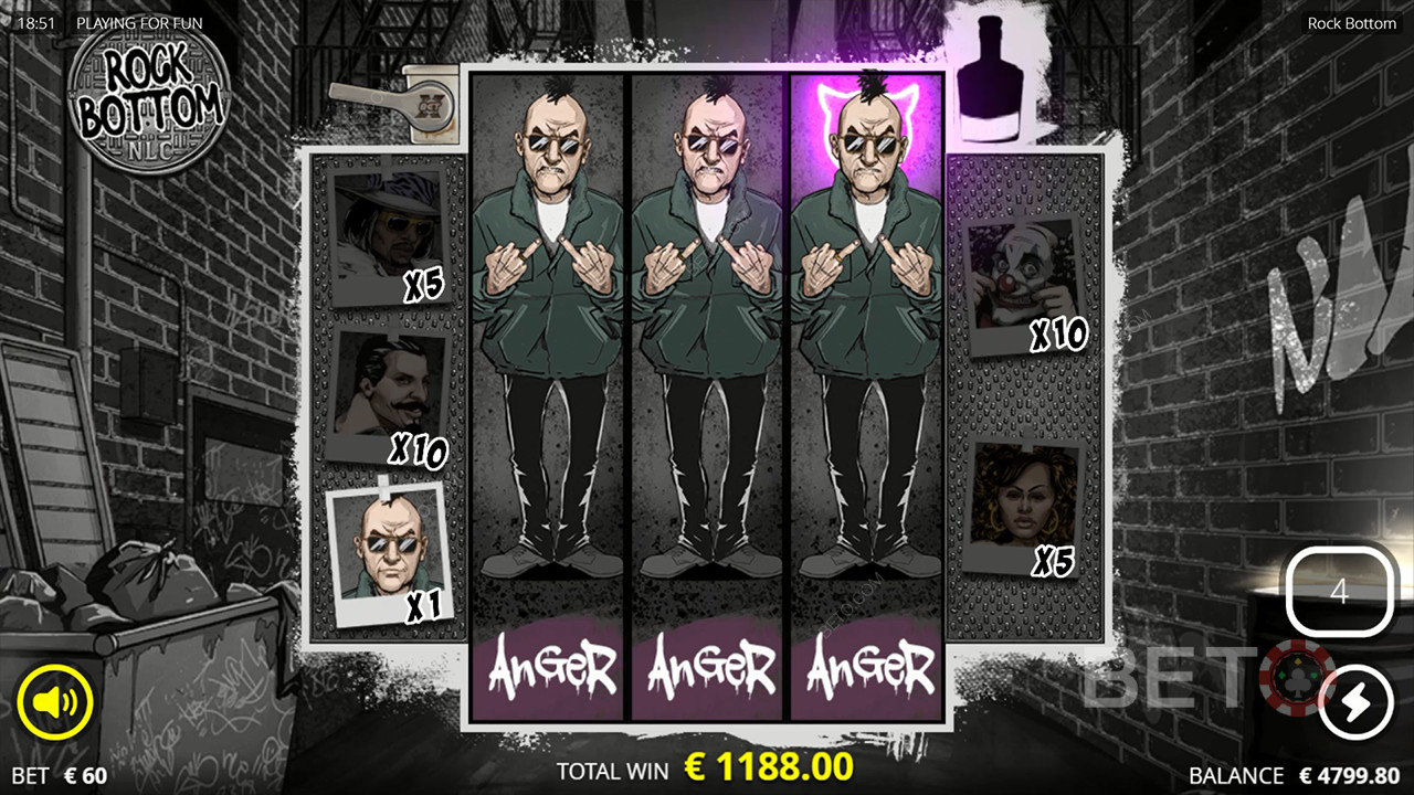 Rock Bottom Recenzia od BETO Slots