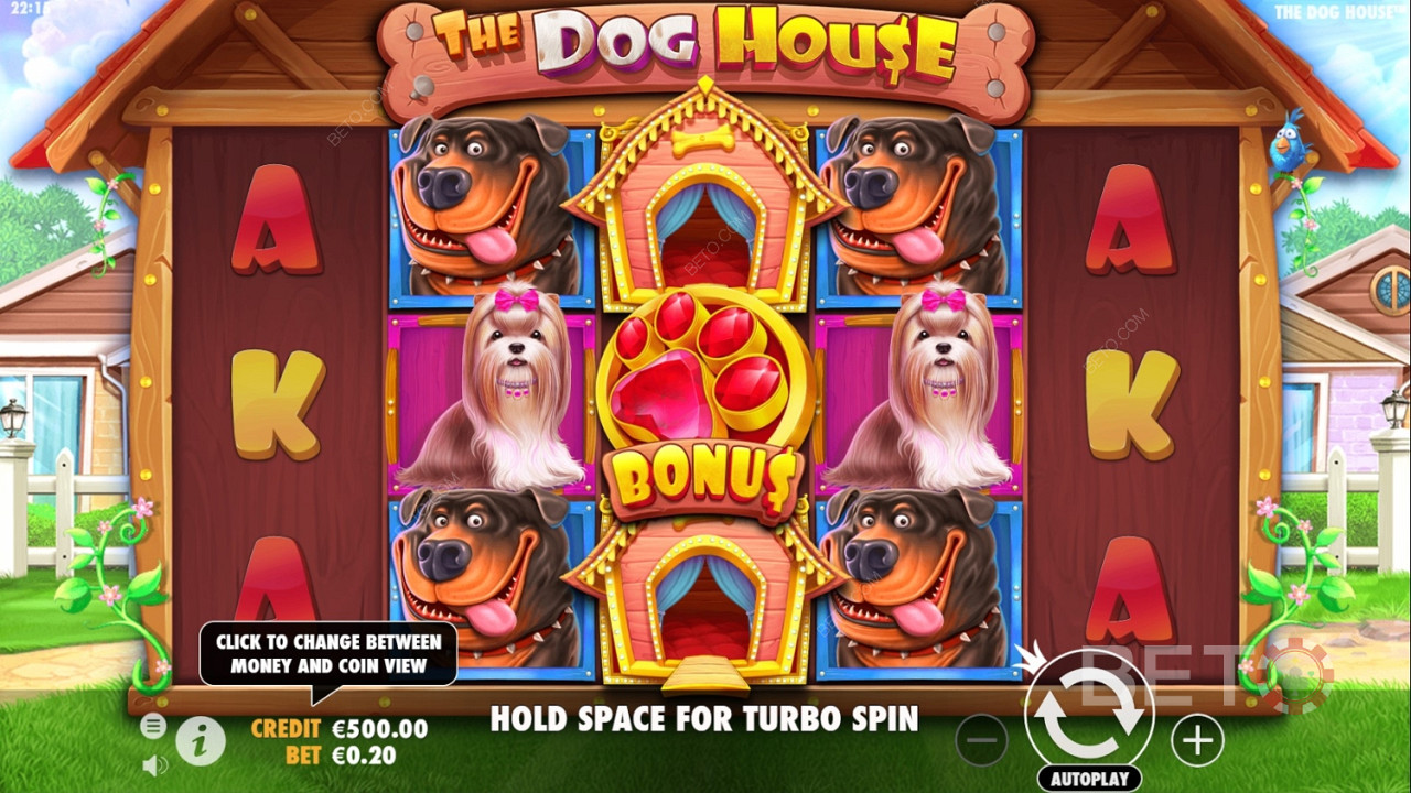 Špeciálny bonus v automatoch The Dog House