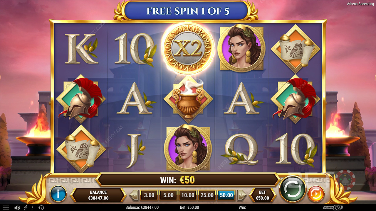Athena Ascending Recenzia od BETO Slots