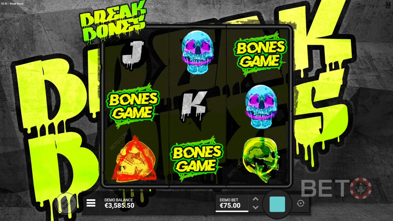 Break Bones Recenzia od BETO Slots