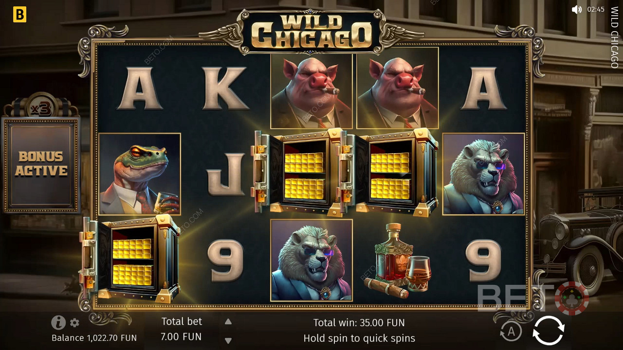 Wild Chicago Recenzia podľa BETO Slots