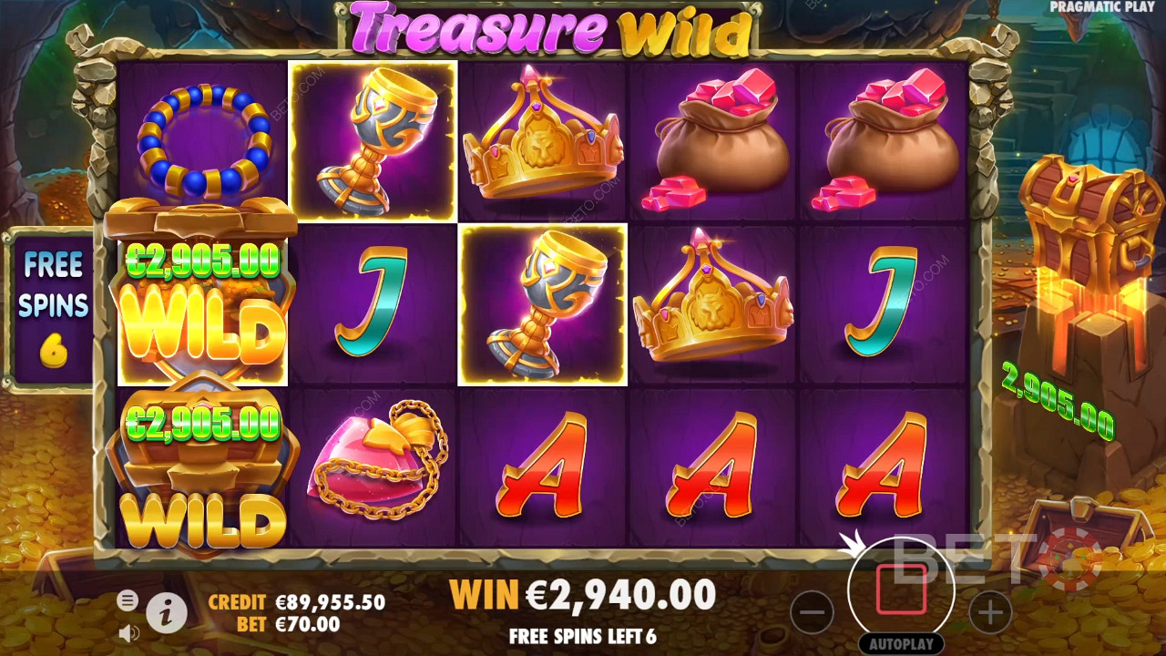 Treasure Wild Recenzia od BETO Slots