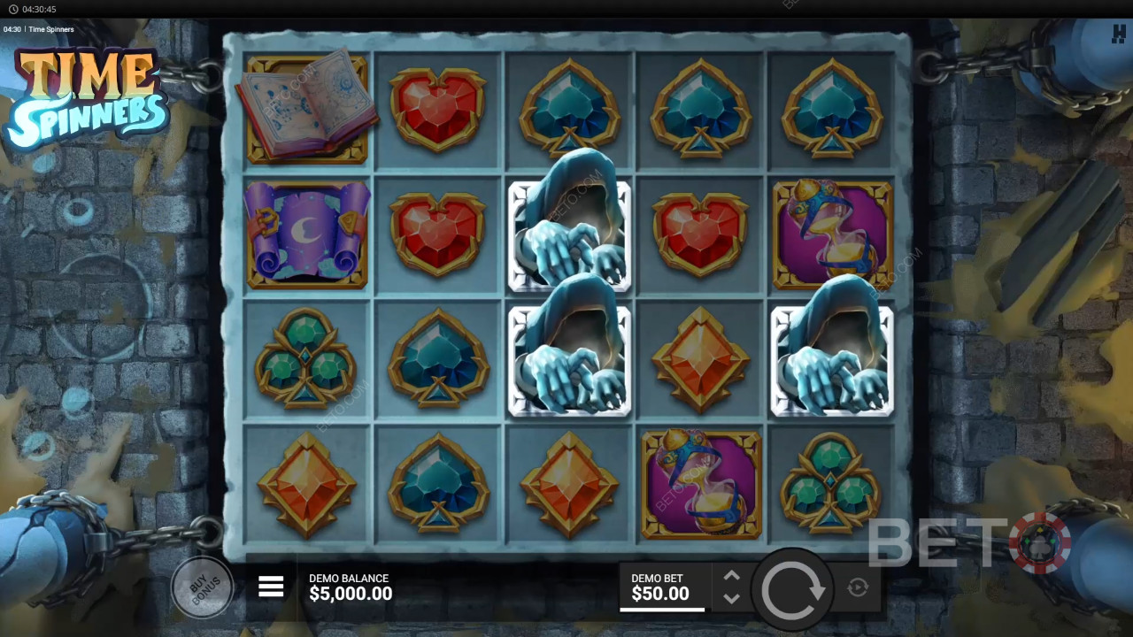 Time Spinners Recenzia od BETO Slots
