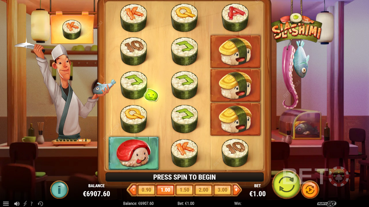 Slashimi Recenzia od BETO Slots