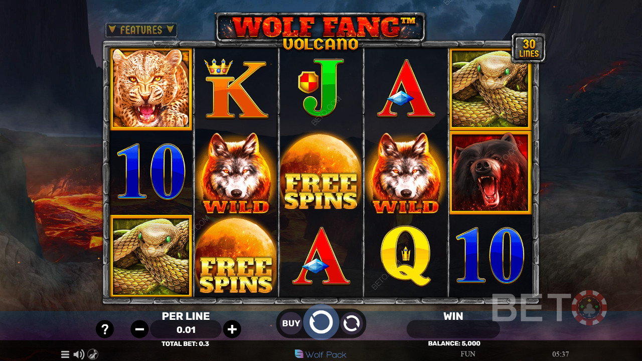 Wolf Fang - Volcano Hrať Zadarmo