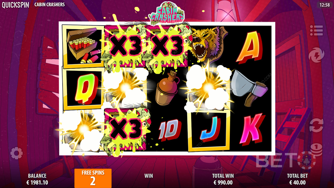 Cabin Crashers Recenzia od BETO Slots
