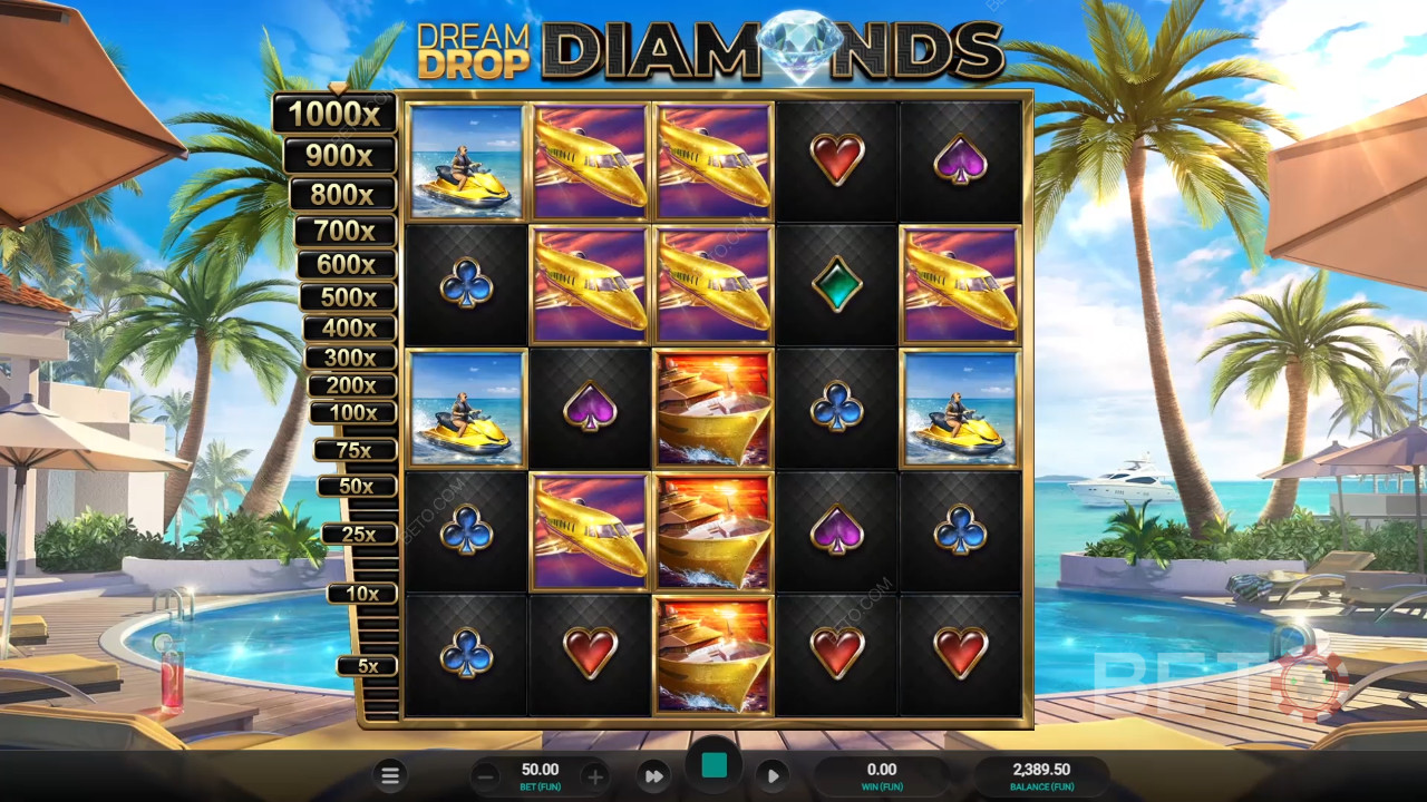 Dream Drop Diamonds Recenzia od BETO Slots
