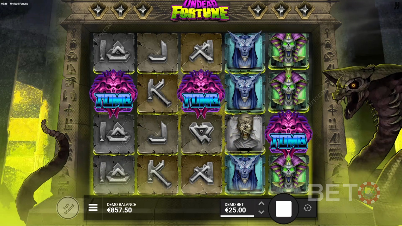 Undead Fortune Recenzia od BETO Slots