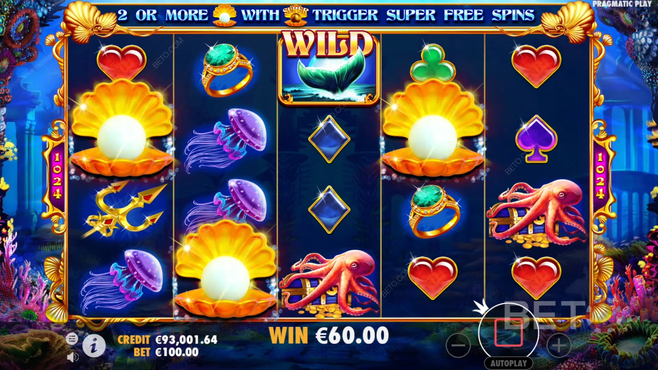 Queen of Atlantis Recenzia od BETO Slots