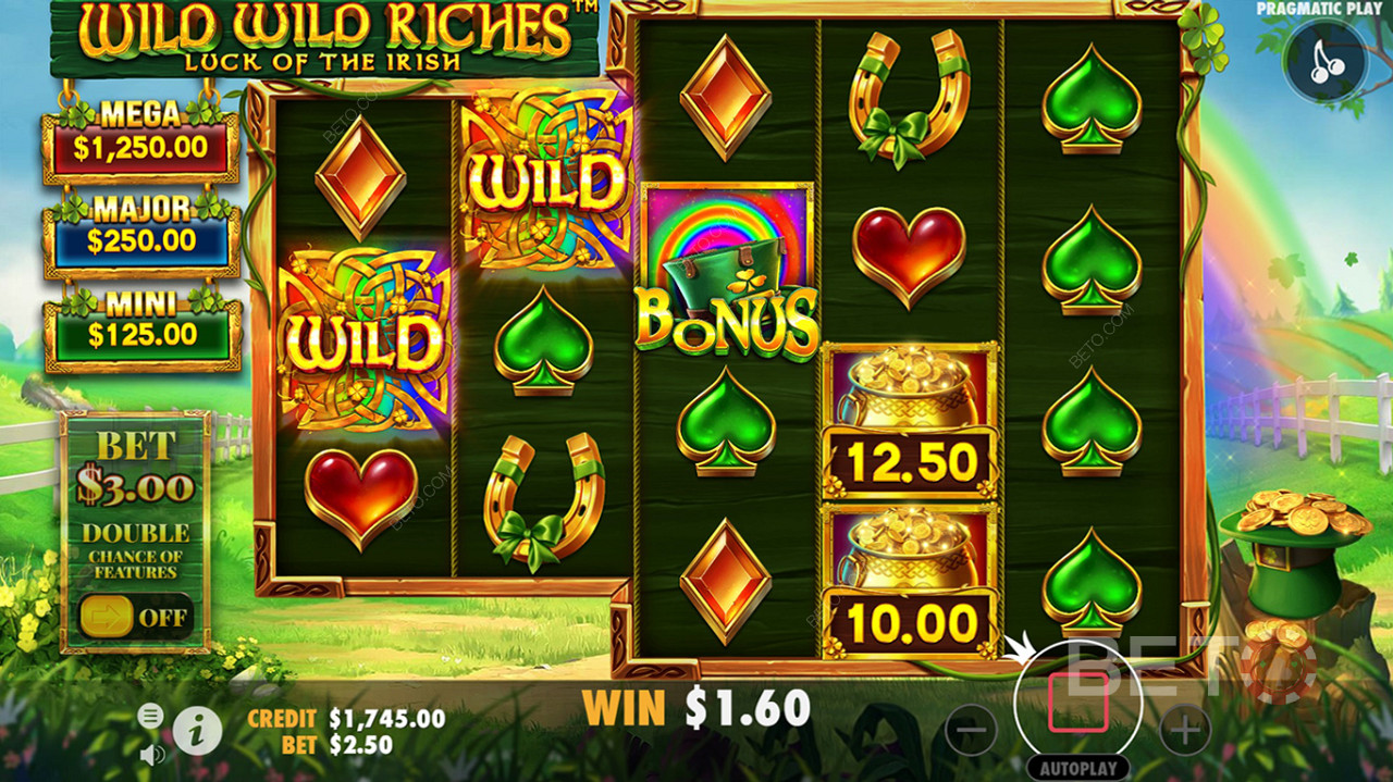 Získajte divoké symboly a vyhrajte vzrušujúce sumy v hre Wild Wild Riches
