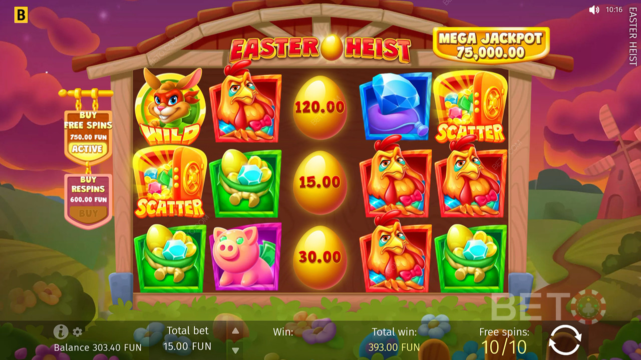 Veľkonočná lúpež Recenzia od BETO Slots