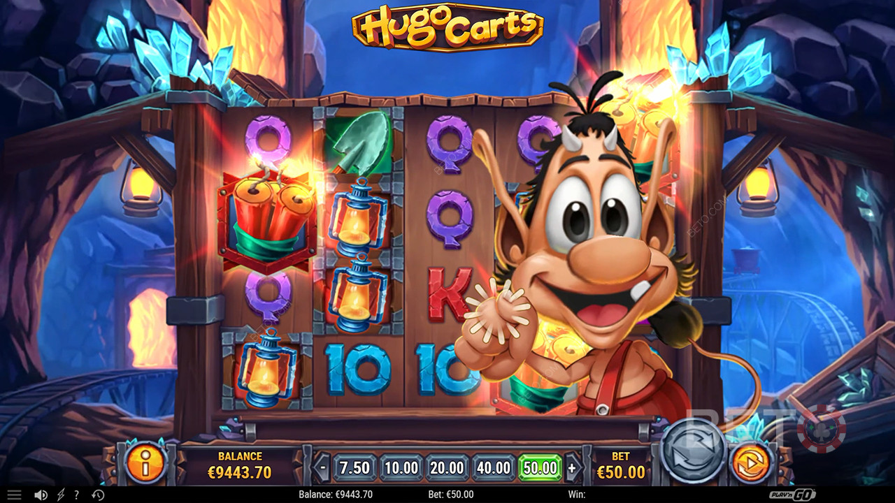 Hugo Prehľad vozíkov od BETO Slots