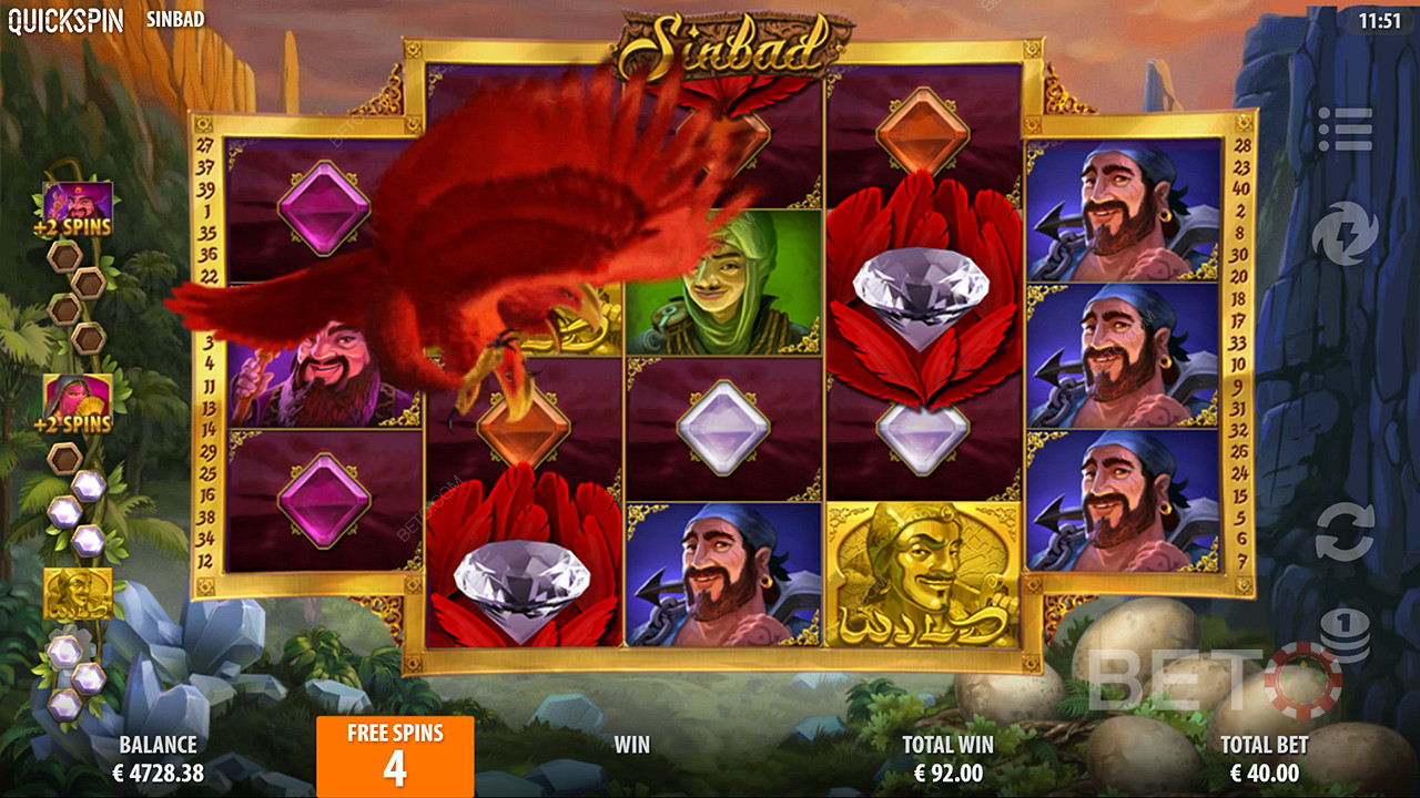 Sinbad (Quickspin)  Hrať Zadarmo