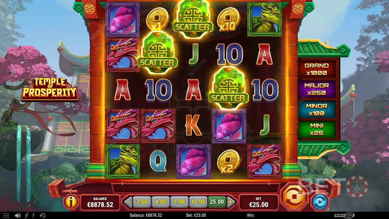 Recenzia Temple of Prosperity od BETO Slots